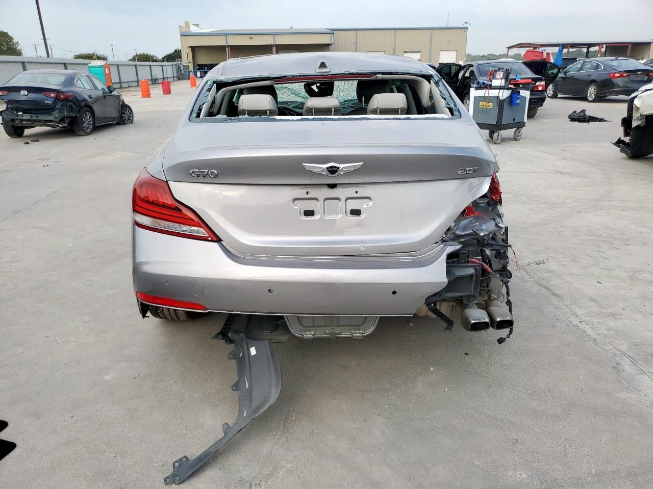 2021 Genesis G70 Elite VIN: KMTG34LA1MU072178 Lot: 67748265