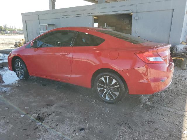 Coupet HONDA CIVIC 2013 Czerwony