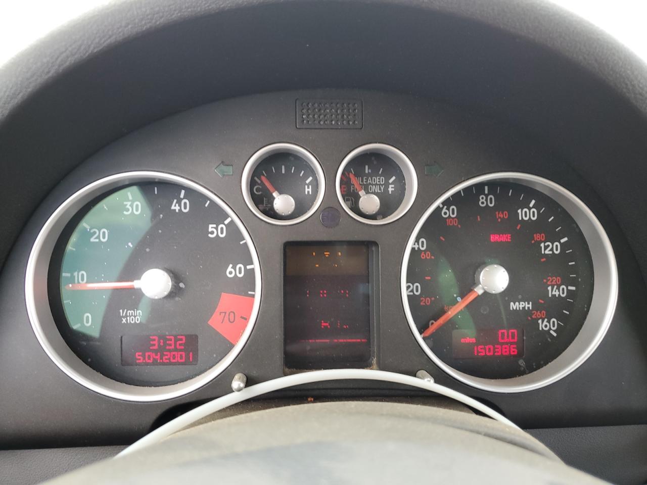 2001 Audi Tt Quattro VIN: TRUWX28NX11044137 Lot: 70137525