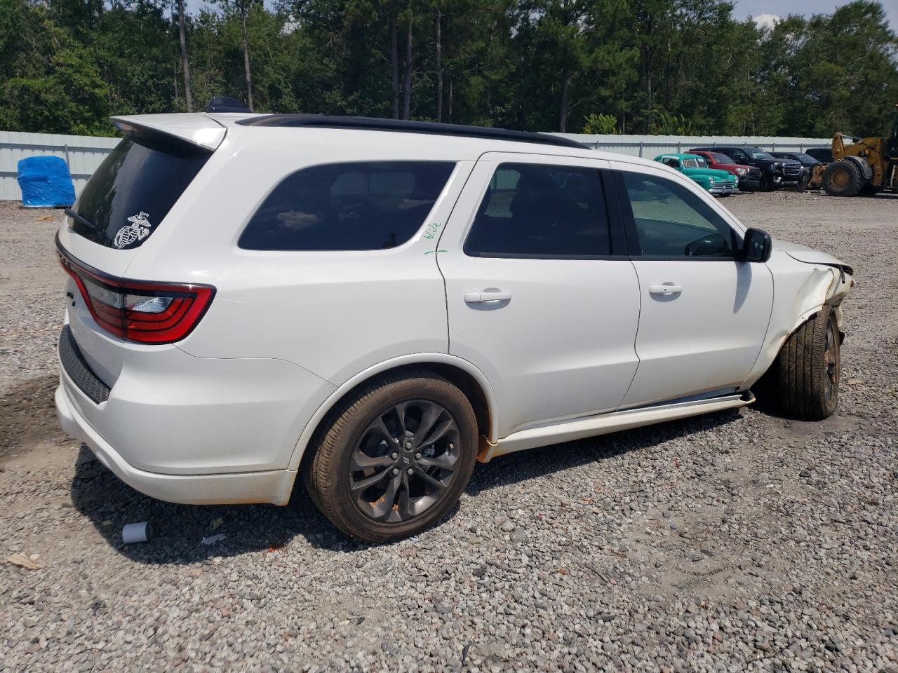 2024 Dodge Durango Sxt white null gas 1C4RDHAG3RC239382 photo #4