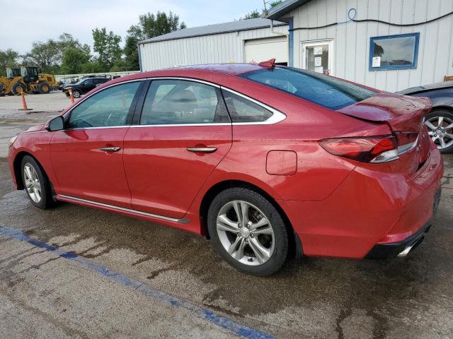  HYUNDAI SONATA 2018 Красный