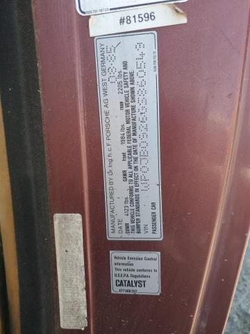 1986 PORSCHE 928 S  