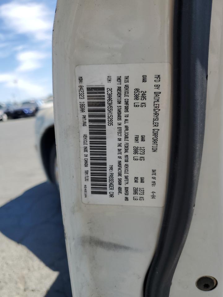 2005 Chrysler 300C VIN: 2C3AA63H55H152935 Lot: 70009125