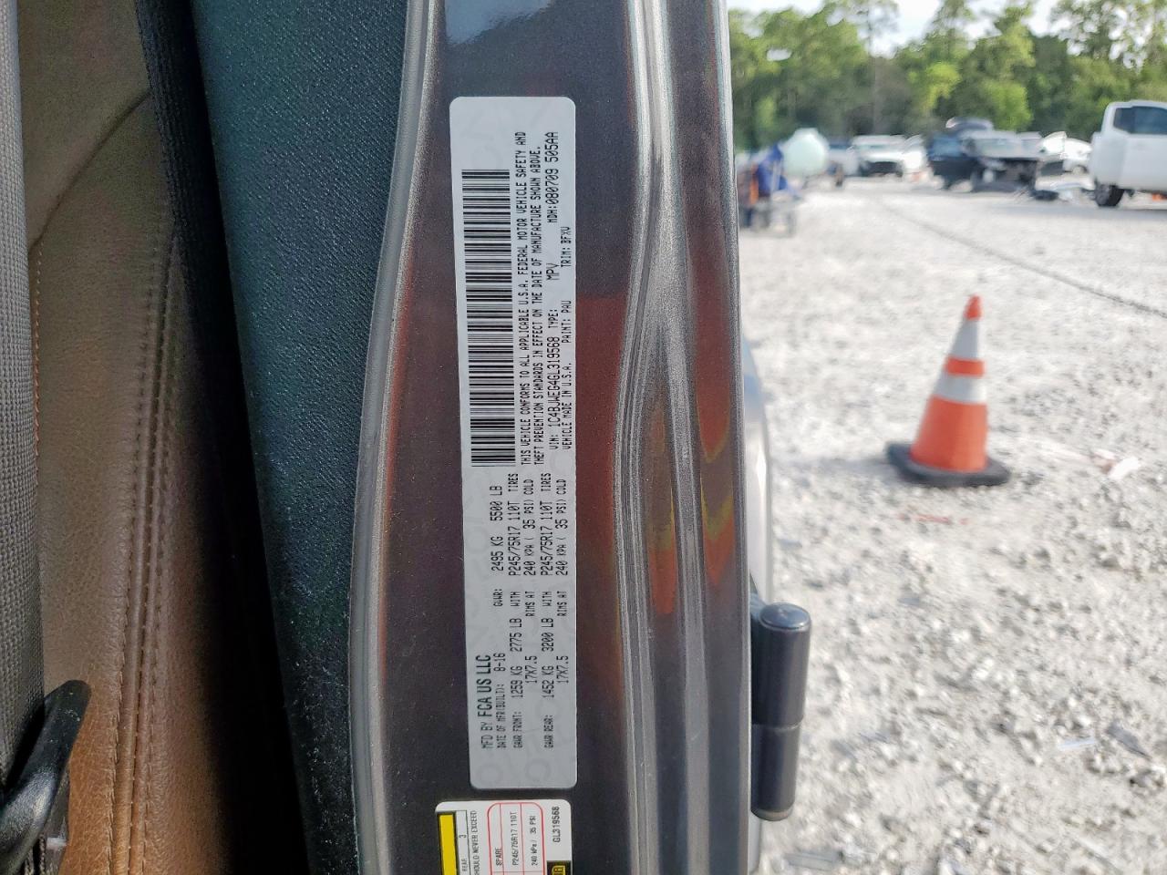 2016 Jeep Wrangler Unlimited Sahara VIN: 1C4BJWEG4GL319568 Lot: 70774155