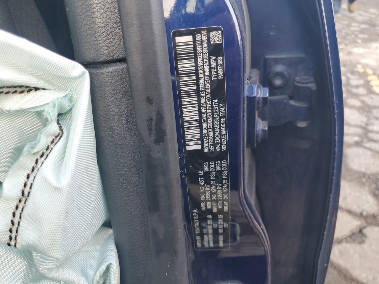 2020 Jeep Renegade Latitude VIN: ZACNJABB9LPL23174 Lot: 68497885