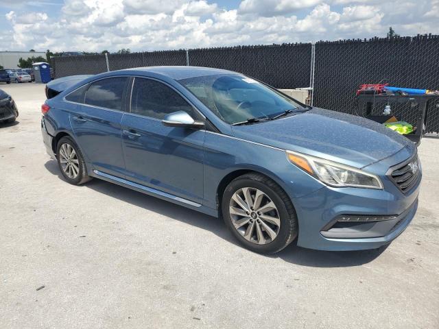  HYUNDAI SONATA 2015 Granatowy