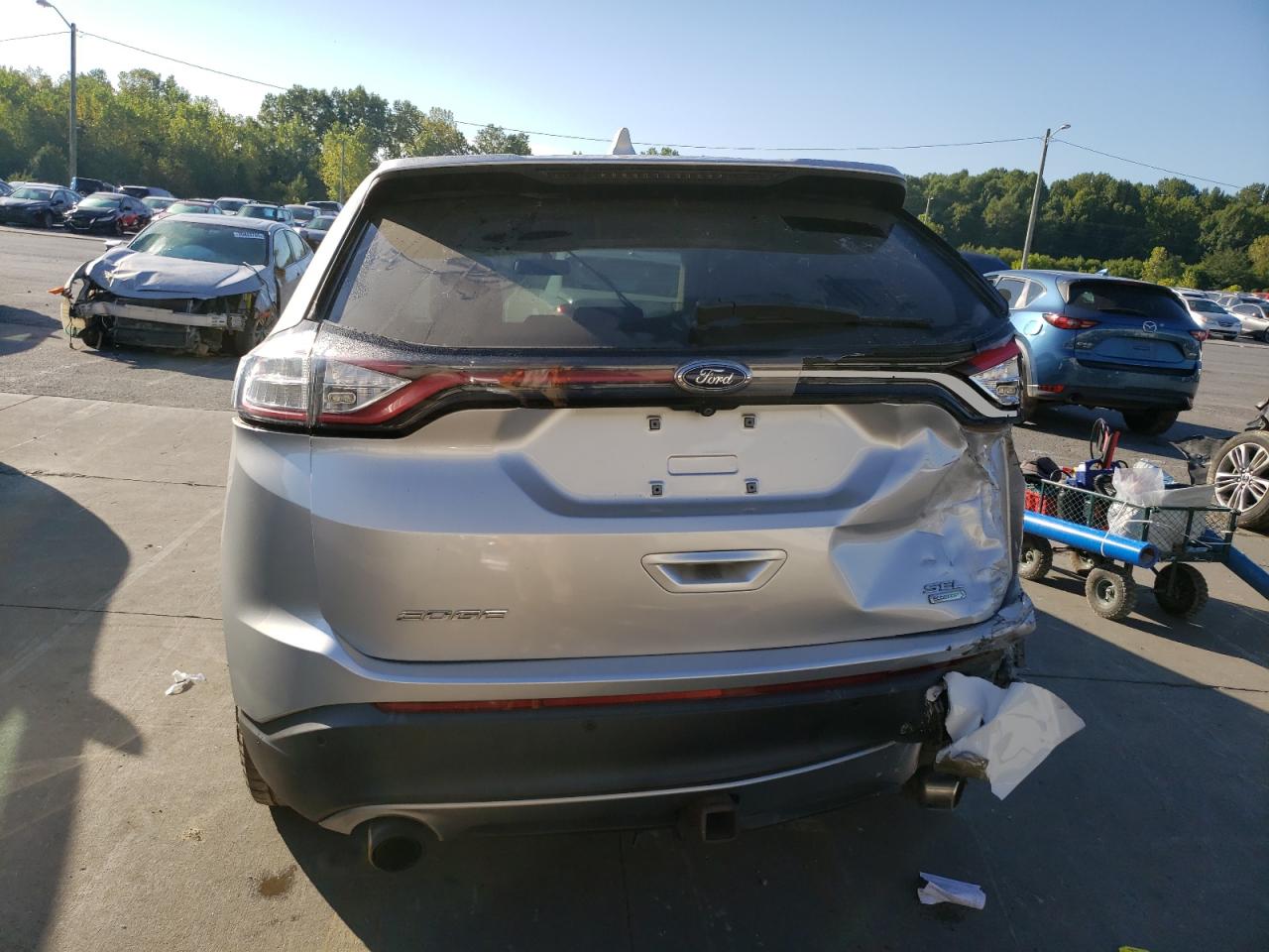 2016 Ford Edge Sel VIN: 2FMPK3J9XGBC41284 Lot: 70099705