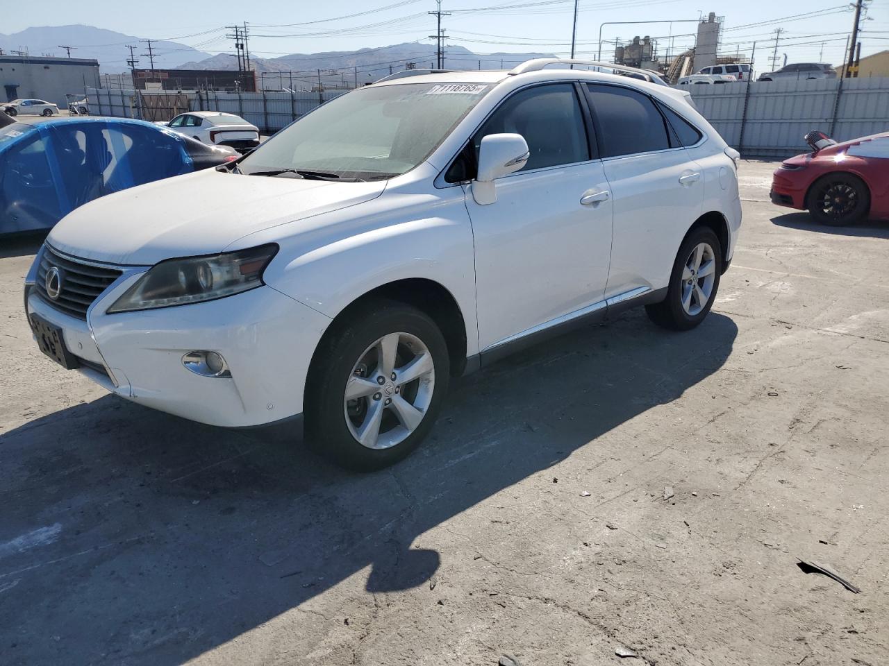 2014 Lexus Rx 350 white null gas 2T2ZK1BA4EC141692 photo #1