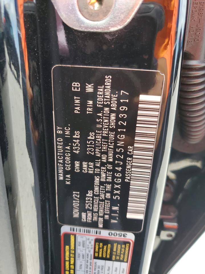 2022 Kia K5 Gt Line VIN: 5XXG64J25NG123917 Lot: 67366485