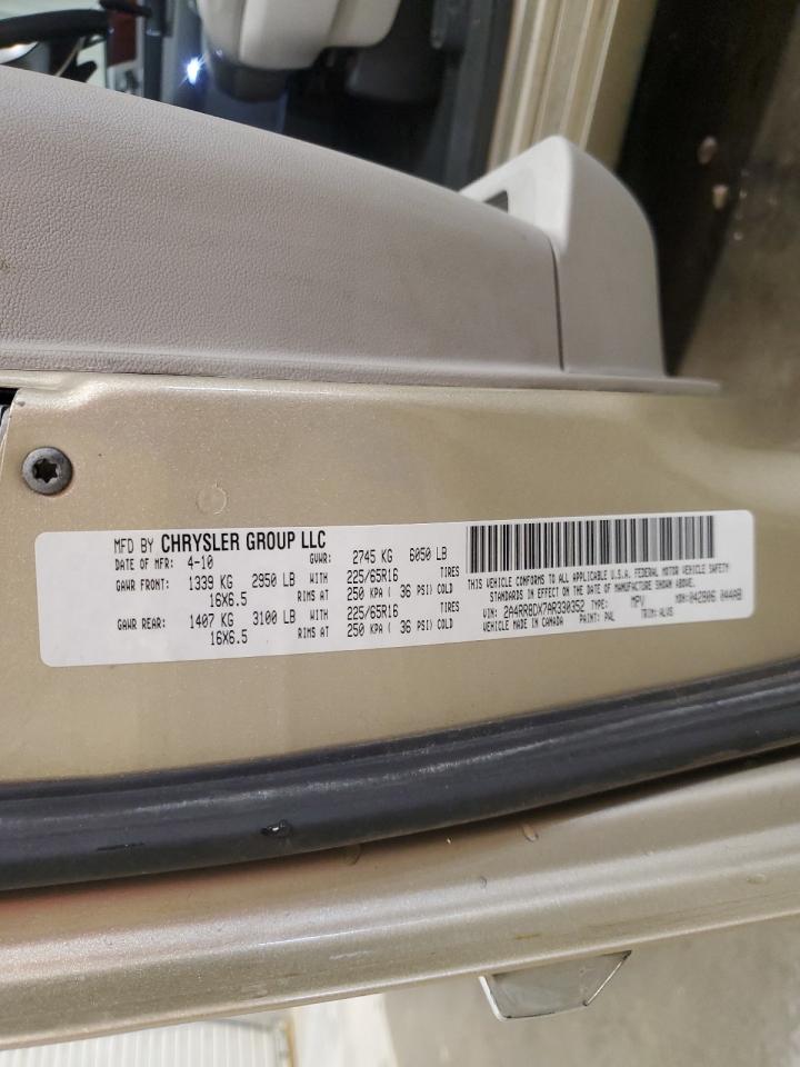 2010 Chrysler Town & Country Touring Plus VIN: 2A4RR8DX7AR330352 Lot: 67057955