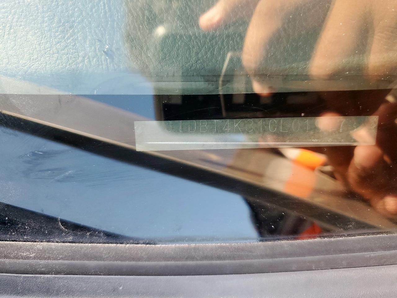 2012 Toyota Yaris VIN: JTDBT4K31CL019173 Lot: 70653435