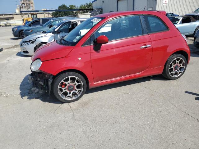  FIAT 500 2015 Red