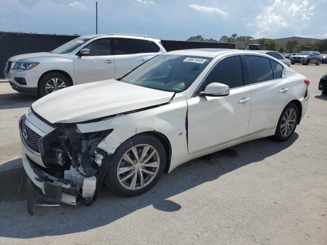  INFINITI Q50 2015 White