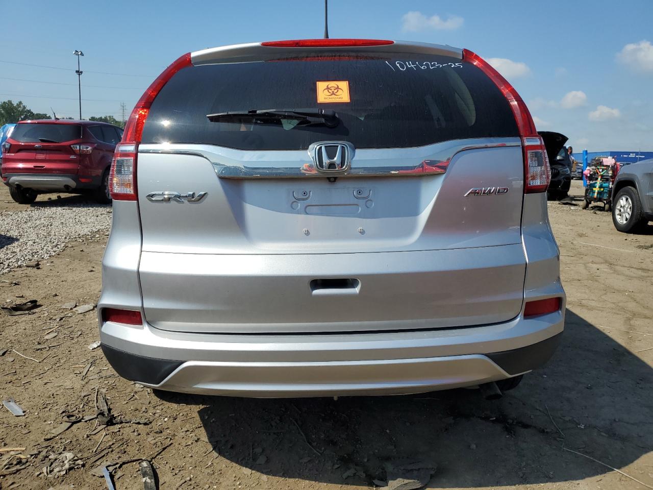 2016 Honda Cr-V Exl VIN: 2HKRM4H70GH693749 Lot: 64020555