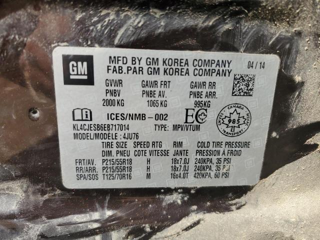 2014 BUICK ENCORE   