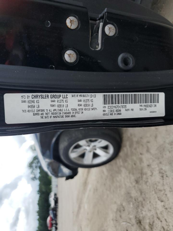 2014 Dodge Challenger Sxt VIN: 2C3CDYAG7EH176725 Lot: 68176945