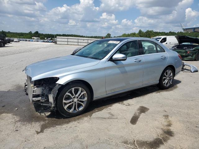  MERCEDES-BENZ C-CLASS 2017 Синий
