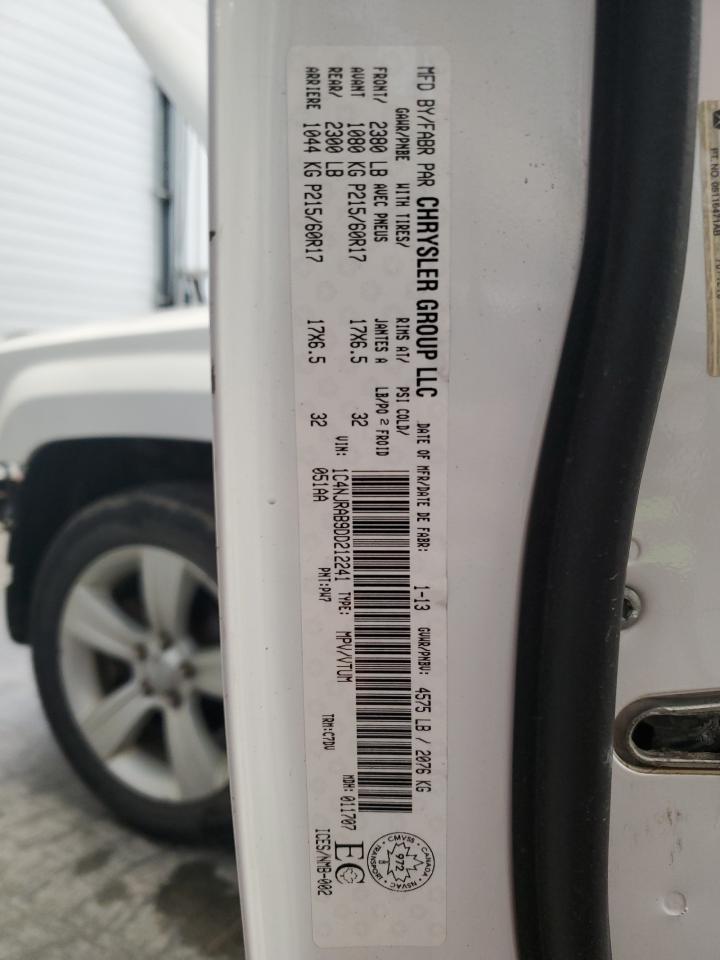 2013 Jeep Patriot VIN: 1C4NJRAB9DD212241 Lot: 67994805