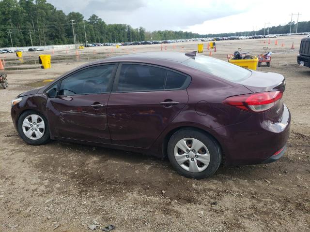  KIA FORTE 2018 Burgundy