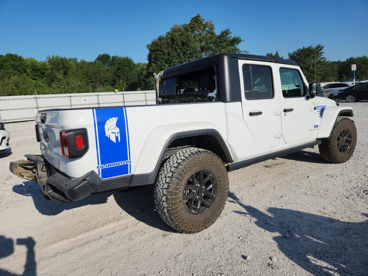 2022 Jeep Gladiator Sport white null gas 1C6HJTAGXNL151342 photo #4