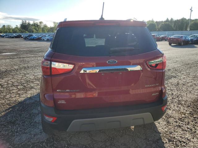  FORD ECOSPORT 2019 Maroon
