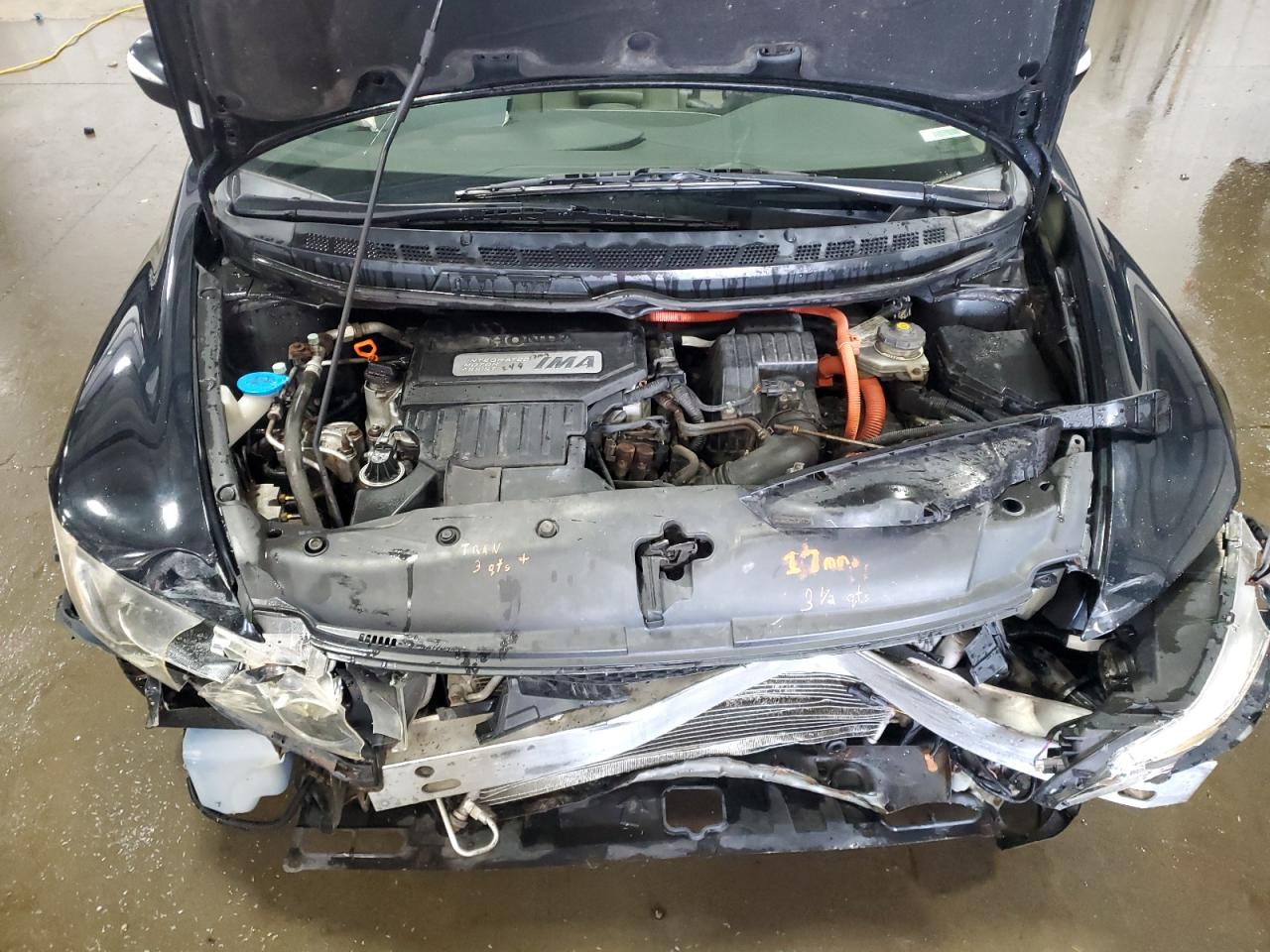 2009 Honda Civic Hybrid VIN: JHMFA362X9S004932 Lot: 70329835