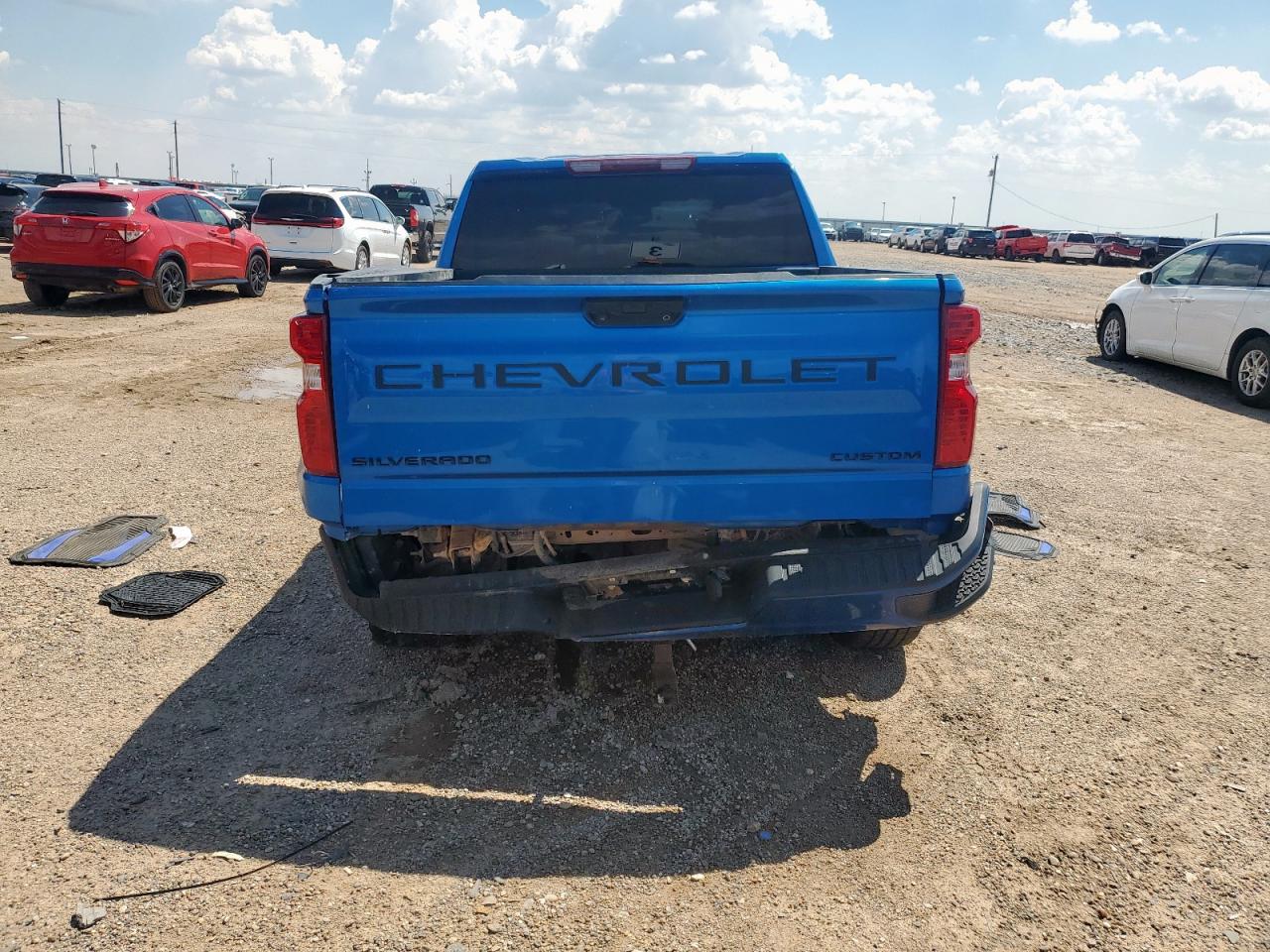 2022 Chevrolet Silverado C1500 Custom VIN: 3GCPABEK1NG603222 Lot: 68707845