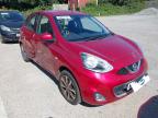 2013 NISSAN MICRA TEKN for sale at Copart SANDWICH