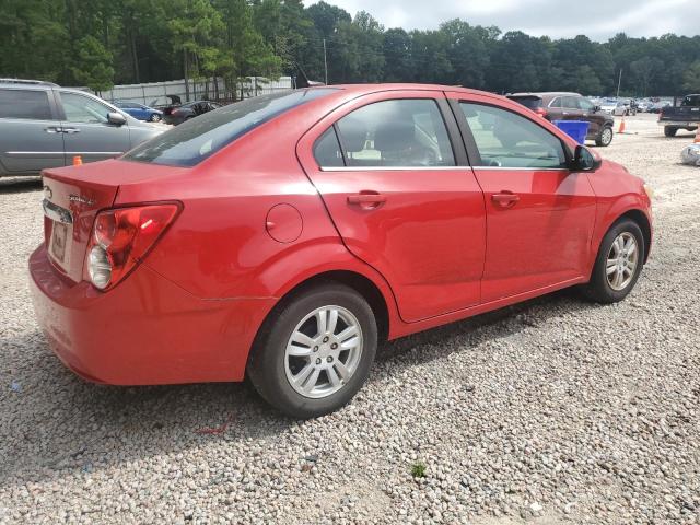  CHEVROLET SONIC 2013 Czerwony