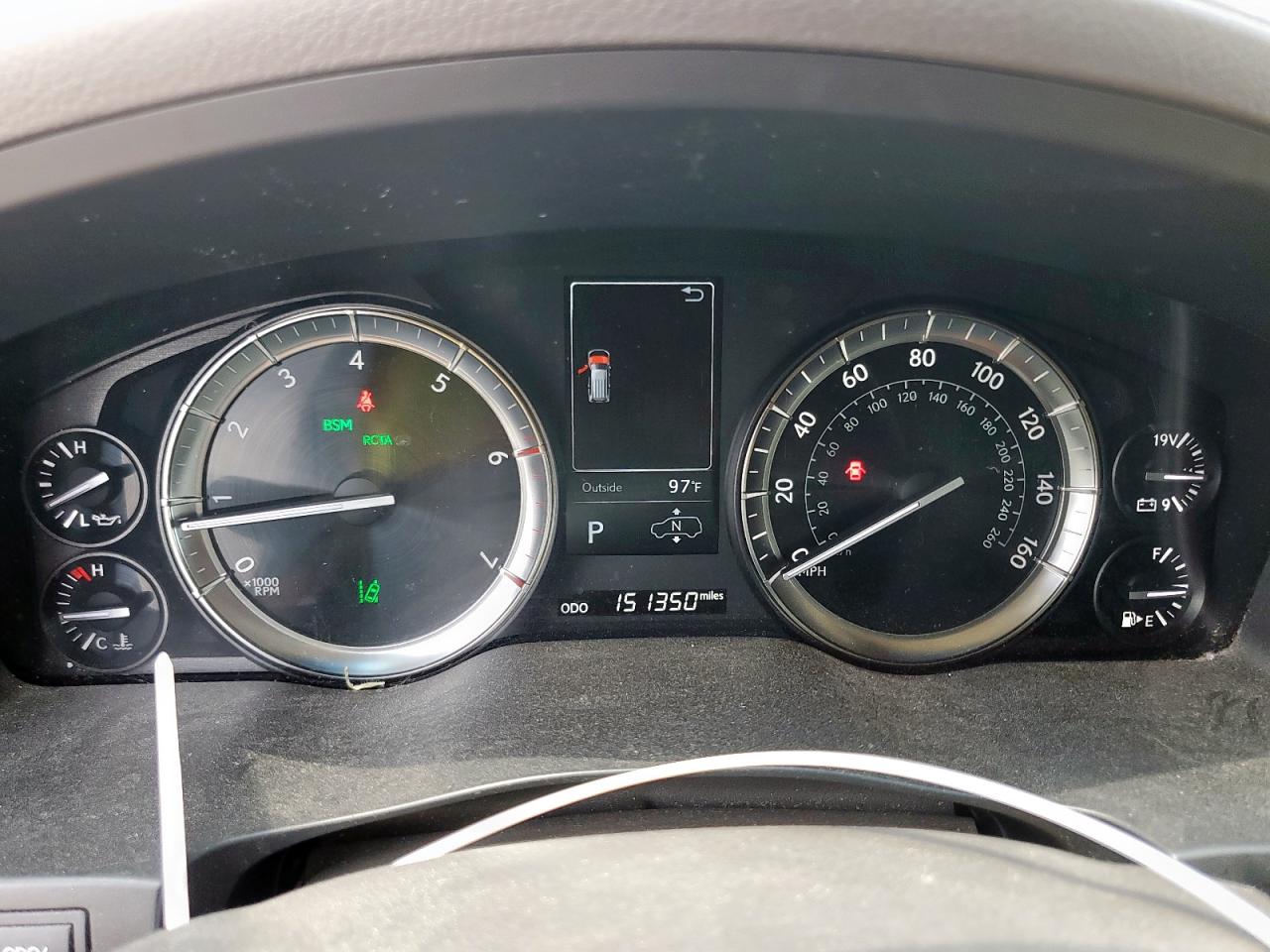 2017 Lexus Lx 570 VIN: JTJHY7AX6H4226741 Lot: 66945125