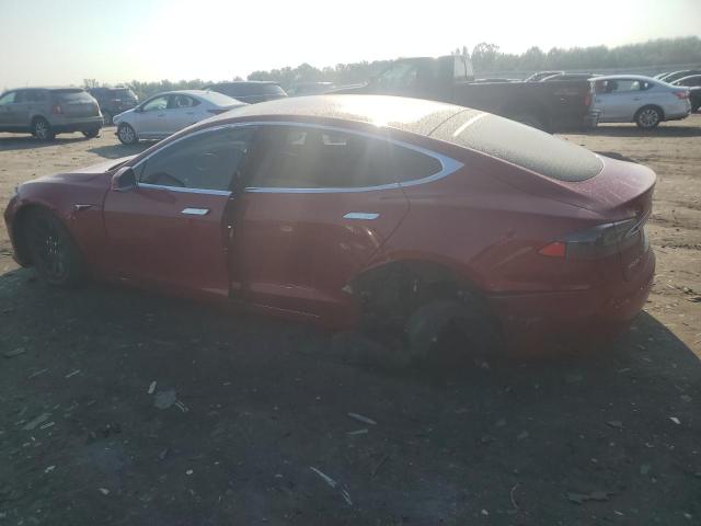  TESLA MODEL S 2017 Czerwony