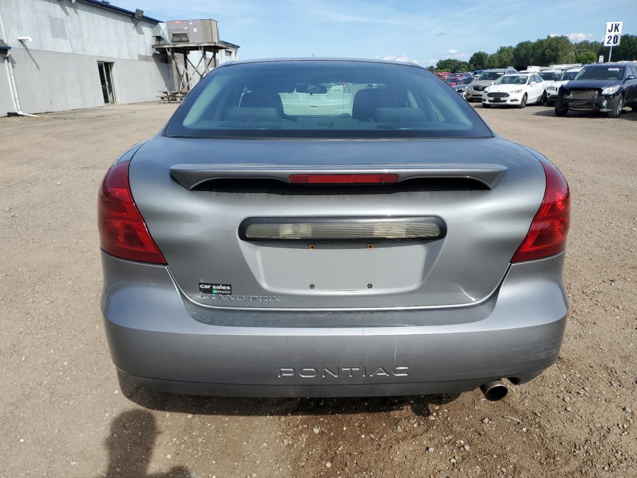 2008 Pontiac Grand Prix VIN: 2G2WP552381116407 Lot: 70470325