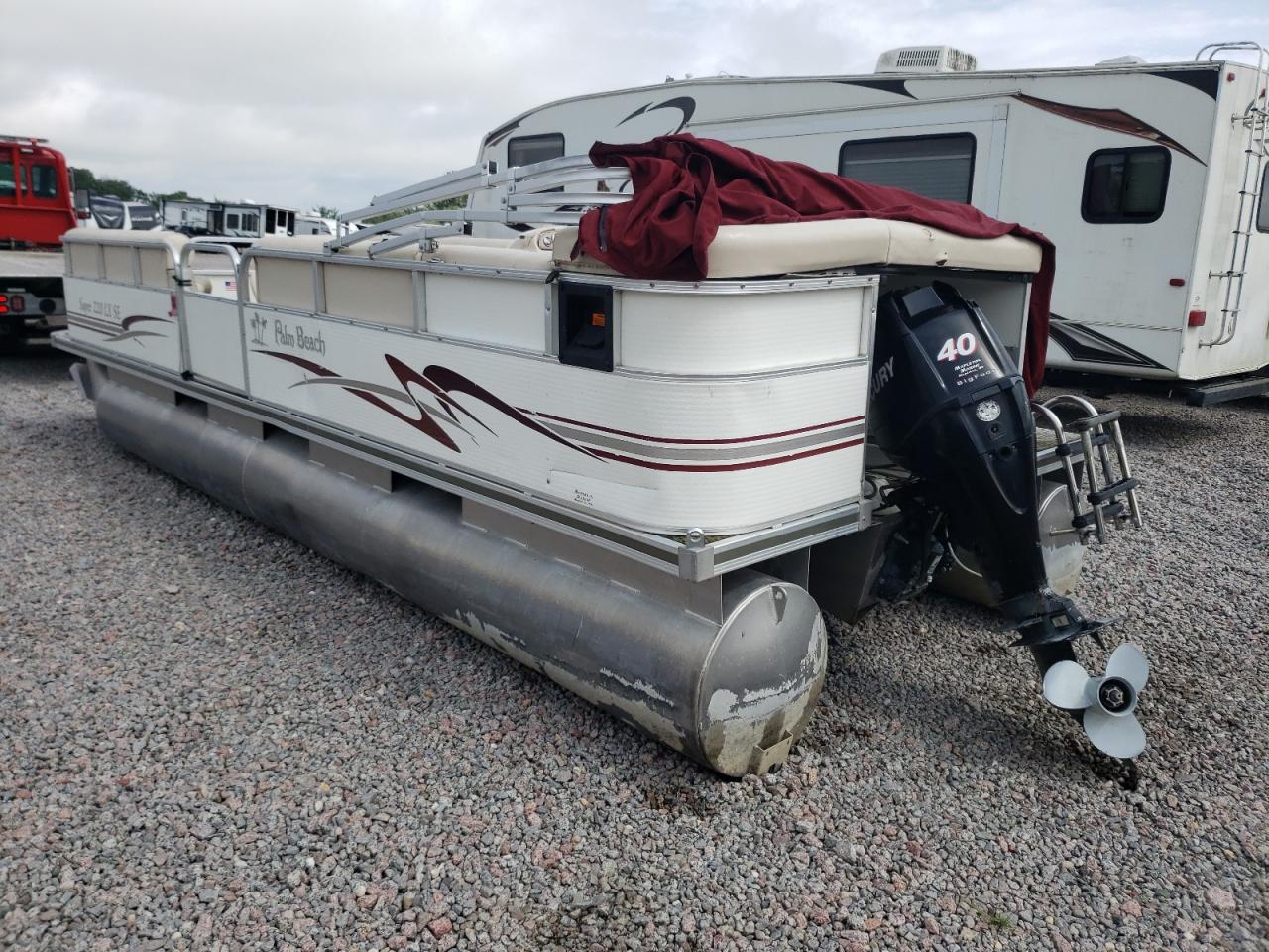 2008 Other Boats Pontoon white null null SBP220981708 photo #4