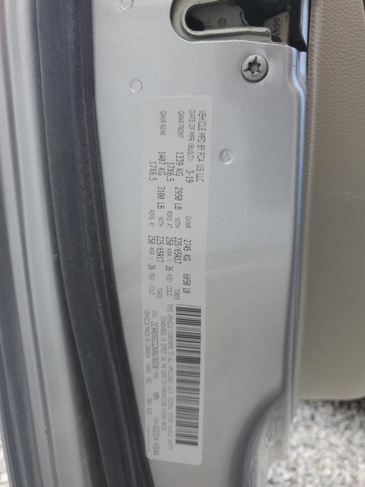 2019 Dodge Grand Caravan Sxt VIN: 2C4RDGCG2KR676830 Lot: 68565455