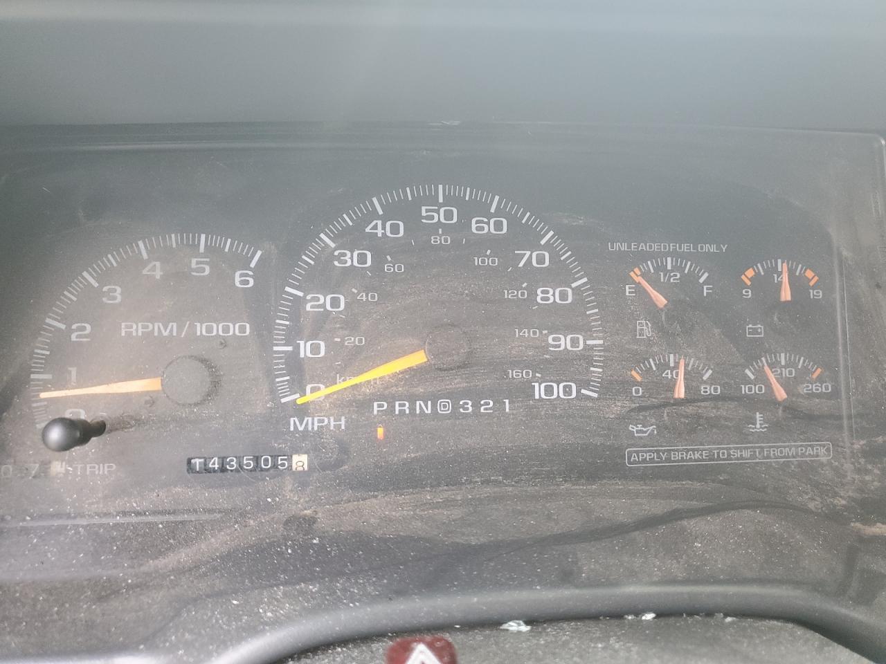 1998 GMC Sierra C2500 VIN: 1GTFC24R2WE536661 Lot: 69087635