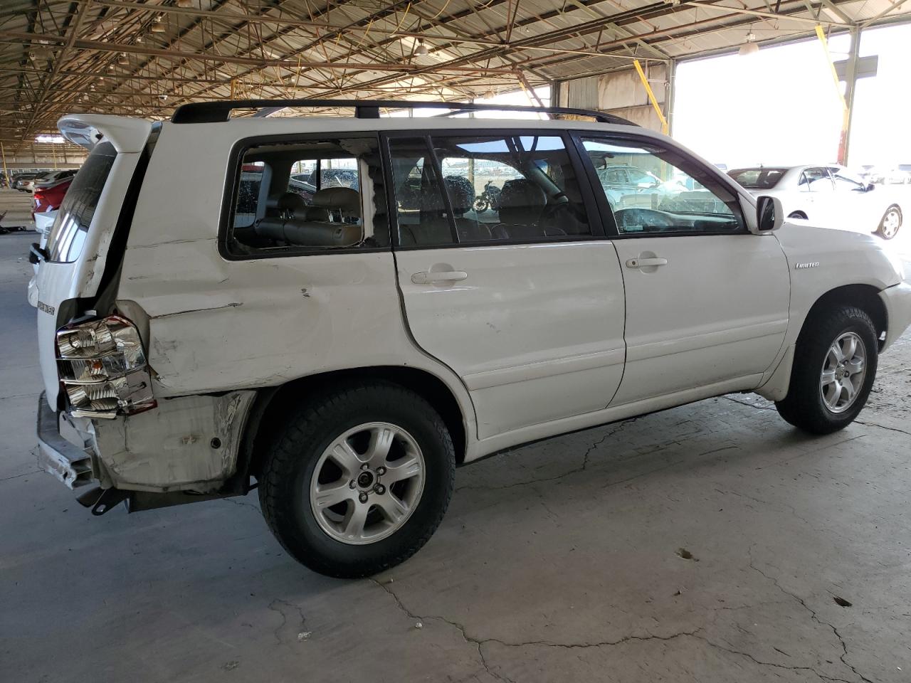 2001 Toyota Highlander white null gas JTEHF21A810031367 photo #4
