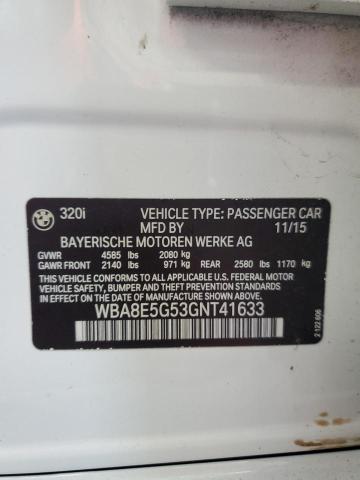2016 BMW 320 XI  