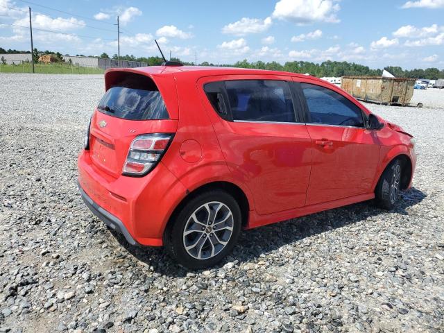  CHEVROLET SONIC 2017 Красный