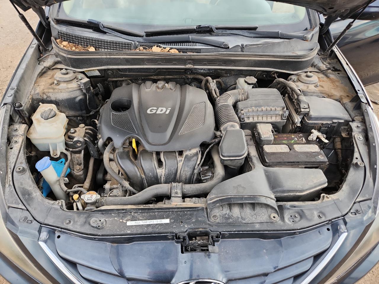 2013 Hyundai Sonata Gls VIN: 5NPEB4AC7DH770835 Lot: 69966805