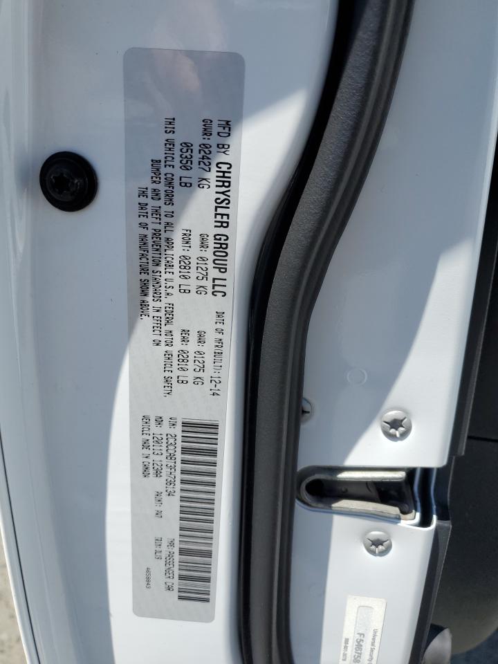 2015 Chrysler 300 S VIN: 2C3CCABT3FH736134 Lot: 67749335