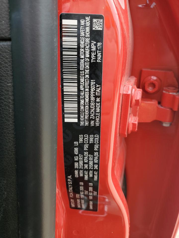 2023 Jeep Renegade Latitude VIN: ZACNJDB18PPP60761 Lot: 67545195