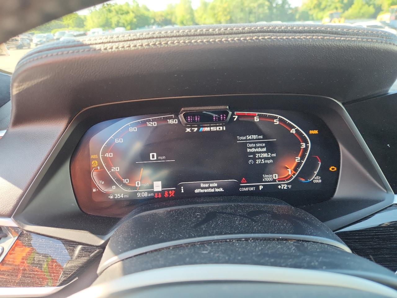 2020 BMW X7 M50I VIN: 5UXCX6C09L9B14040 Lot: 66636295