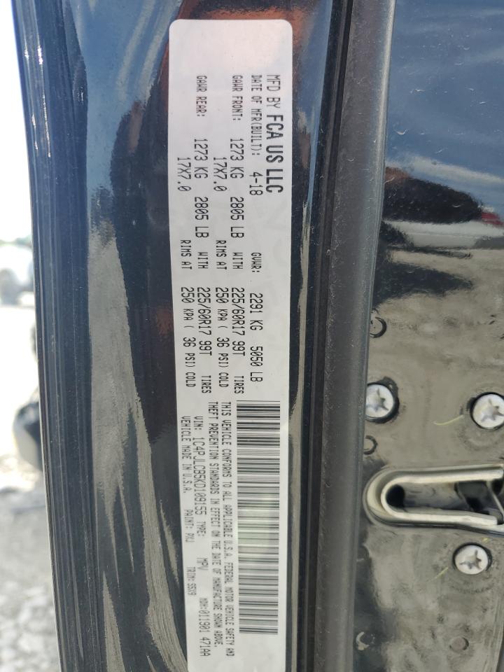 2019 Jeep Cherokee Latitude VIN: 1C4PJLCB5KD109155 Lot: 70327845