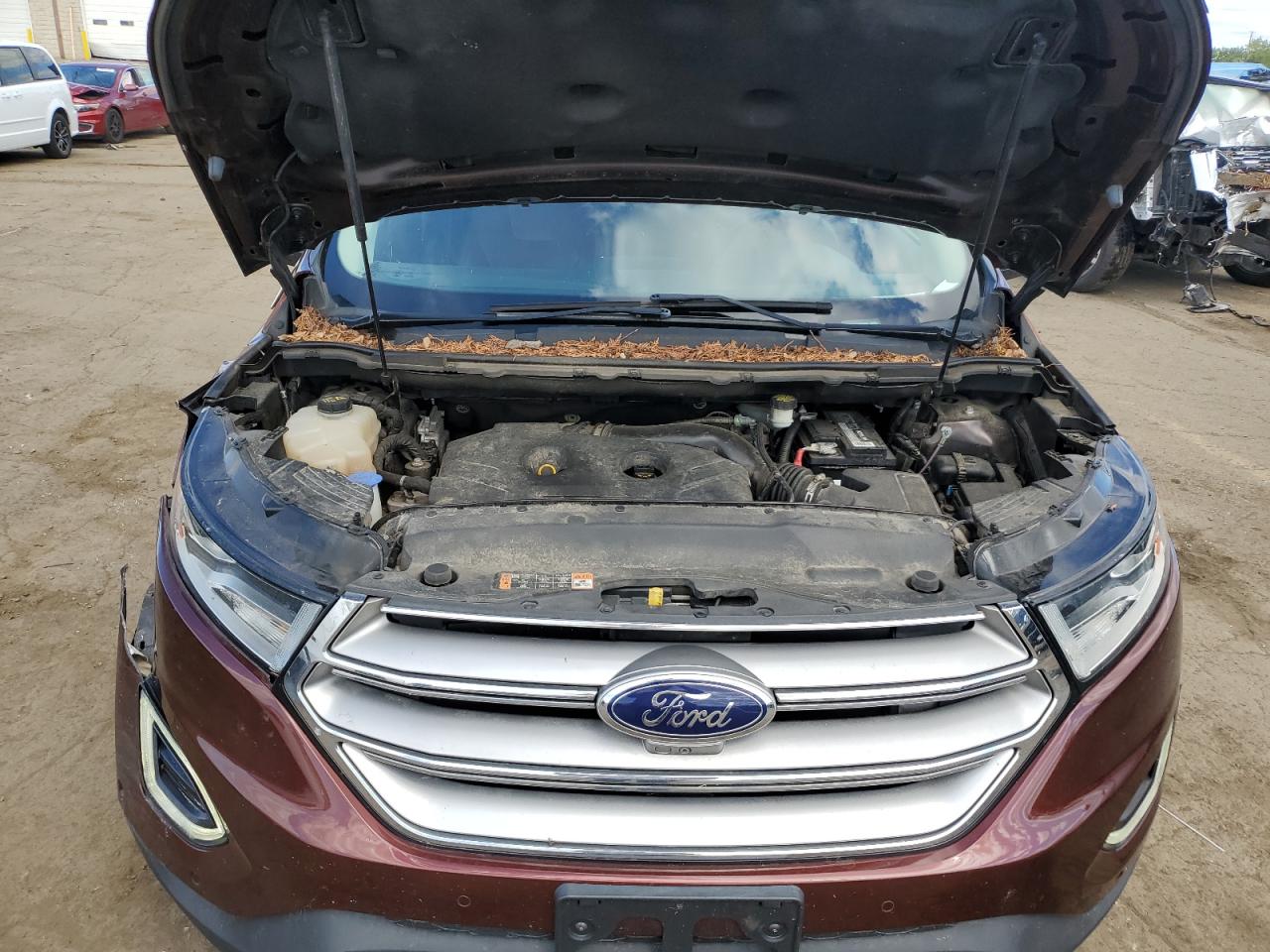 2016 Ford Edge Titanium VIN: 2FMPK3K92GBB03334 Lot: 69412175