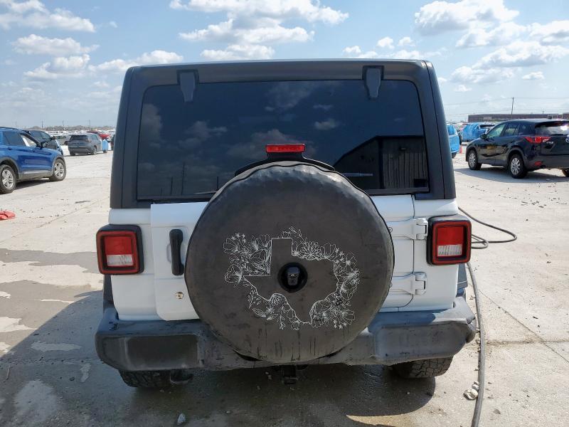  JEEP WRANGLER 2018 Белы
