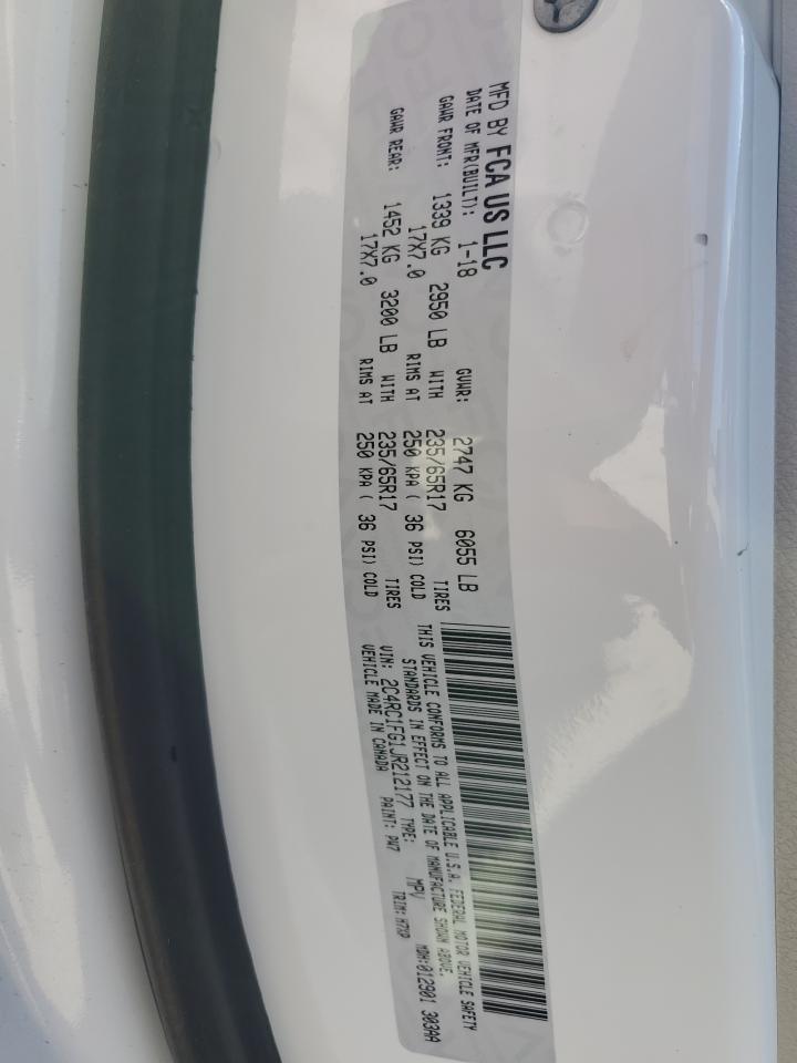 2018 Chrysler Pacifica Touring Plus VIN: 2C4RC1FG1JR212177 Lot: 70556465