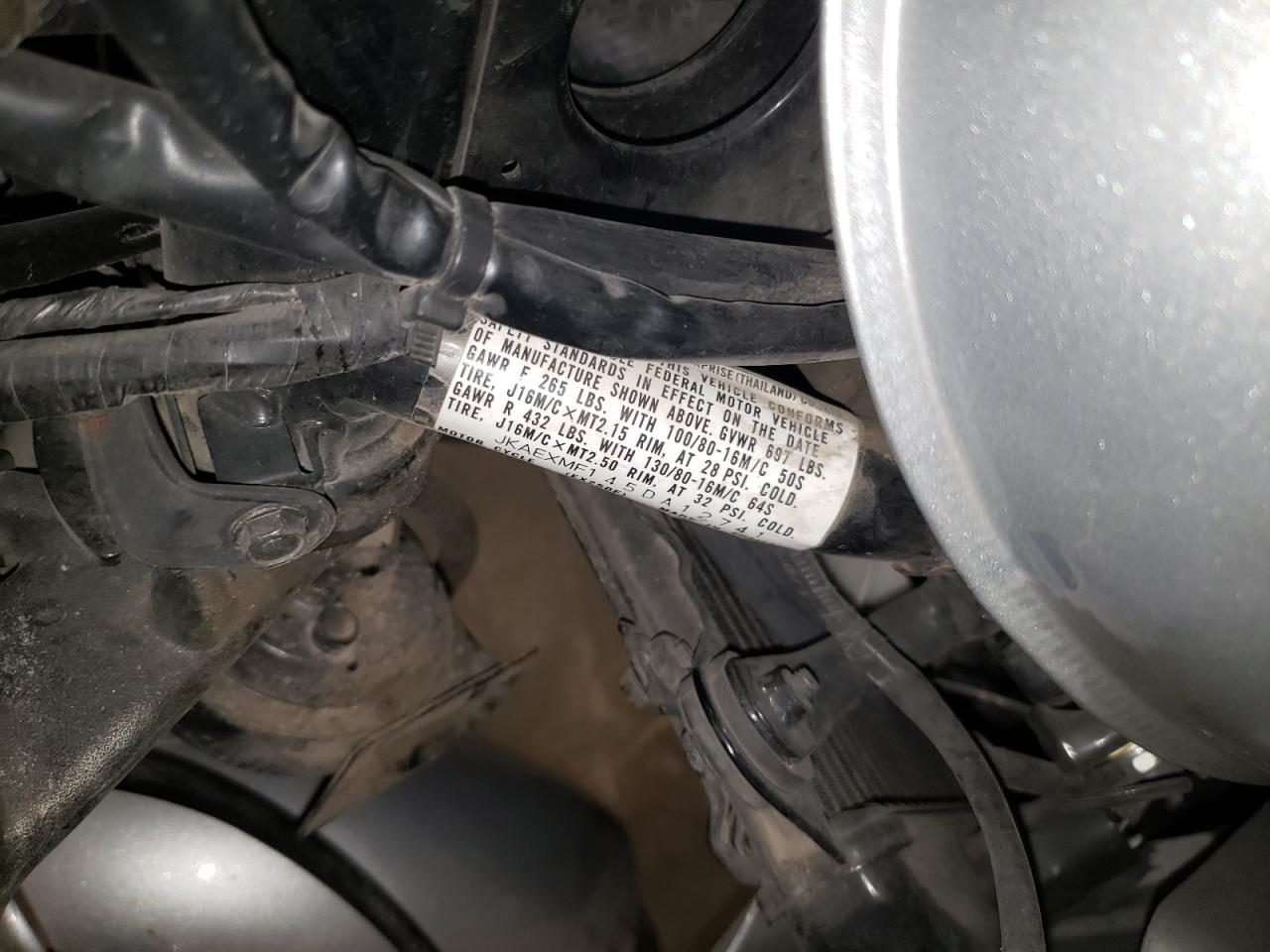 2005 Kawasaki Ex250 F VIN: JKAEXMF145DA12741 Lot: 70388675