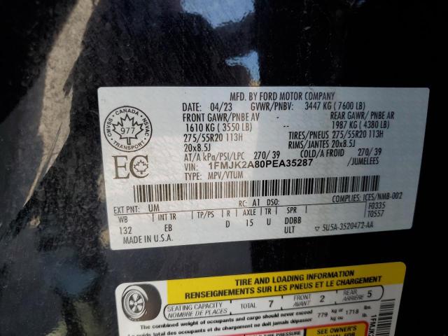 2023 FORD EXPEDITION MAX LIMITED  