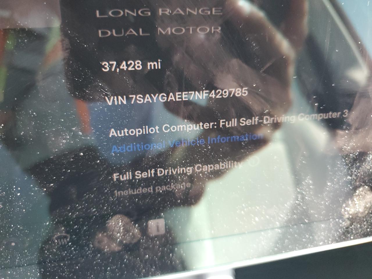 2022 Tesla Model Y VIN: 7SAYGAEE7NF429785 Lot: 71043245