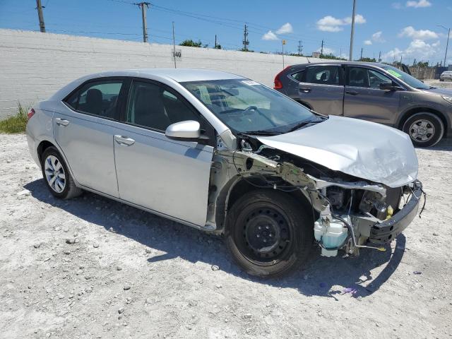  TOYOTA COROLLA 2016 Srebrny